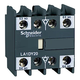 Schneider Electric LA1DZ31 – Hilfsschalterblock, 3S+1Ö, Schraubanschluss