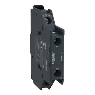 Schneider Electric LAD8N11G – Hilfsschalterblock, 1S+1Ö, Schraubklemmen