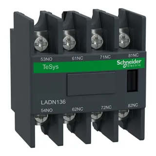 Schneider Electric LADN136 – Hilfsschalterblock, 1S+3Ö