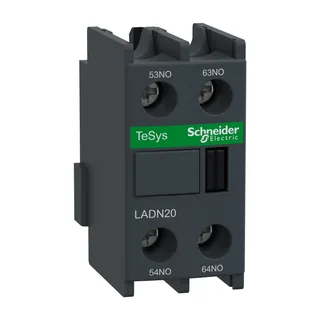 Schneider Electric LADN20 – Hilfsschalterblock, 2S, Schraubanschluss
