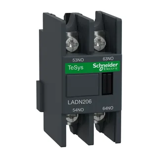 Schneider Electric LADN206 – Hilfsschalterblock, 2S