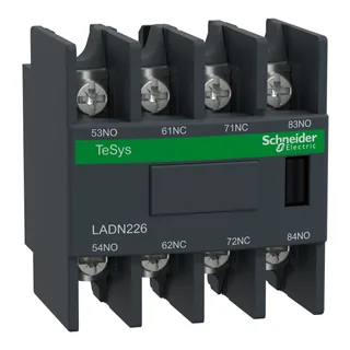 Schneider Electric LADN226 – Hilfsschalterblock, 2S+2Ö, Printanschluß
