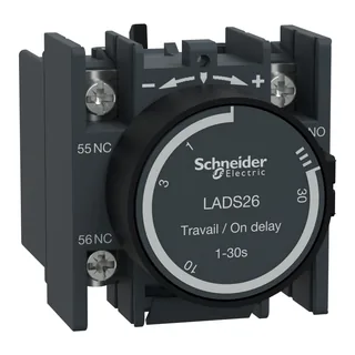 Zeitblock, anzugsverzögert, 1S+1Ö, 1,00-30,00s