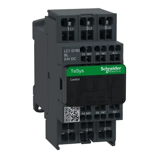 Leistungsschütz LC1D 3p, +1S+1Ö, 7.5 kW, 18 A, 400 V AC3, Spule 24 V DC