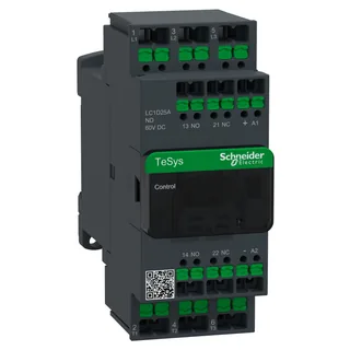 Leistungsschütz LC1D 3p, +1S+1Ö, 11 kW, 25 A, 400 V AC3, Spule 60 V DC, SnapIN
