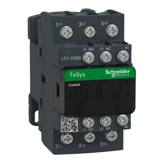 Leistungsschütz LC1D 3p, +1S+1Ö, 15 kW, 32 A, 400 V AC3, Spule 24 V AC