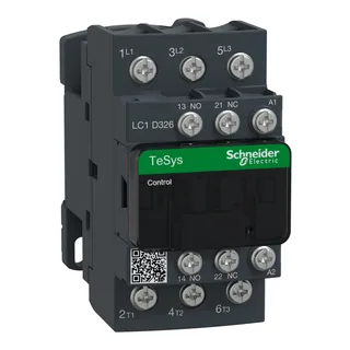 Leistungsschütz LC1D 3p, +1S+1Ö, 15 kW, 32 A, 400 V AC3, Spule 200 V AC