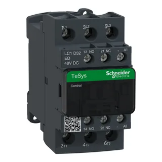 Leistungsschütz LC1D 3p, +1S+1Ö, 15 kW, 32 A, 400 V AC3, Spule 48 V DC