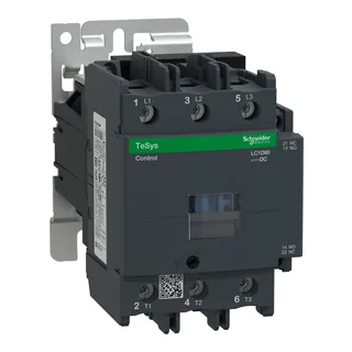 Leistungsschütz LC1D 3p, +1S+1Ö, 37 kW, 80 A, 400 V AC3, Spule 110 V DC