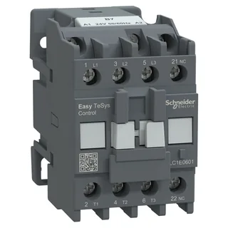 Easy TeSys Leistungsschütz 3P 6A 1NC 24V AC 50/60Hz
