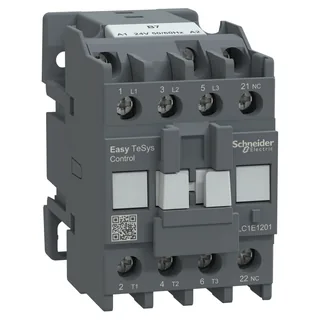 Easy TeSys Leistungsschütz 3P 12A 1NC 24V AC 50/60Hz