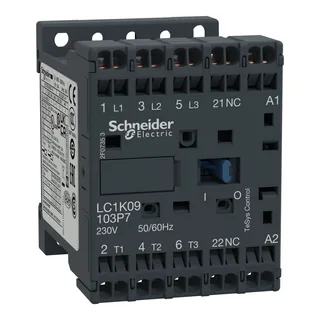 Leistungsschütz LC1K 3p, +1Ö, 2.2 kW, 6 A, 400 V AC3, Spule 230 V AC