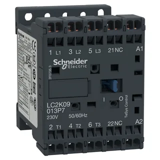 Leistungsschütz LC1K 3p, +1S, 2.2 kW, 6 A, 400 V AC3, Spule 230 V AC