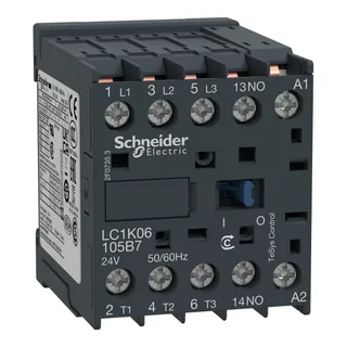 Leistungsschütz LC1K 3p, +1S, 2.2 kW, 6 A, 400 V AC3, Spule 230 V AC