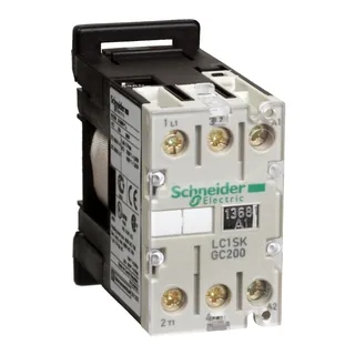 Schneider Electric LC1SKGC200E7 – Mini-Schütz LC1SKGC 2p, 5 A, 400 V AC3, Spule 48 V AC