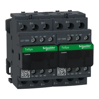 Wendeschützkombination, 3p+1S+1Ö, 11kW/400V/AC3, 25A, Spule 240V 50/60Hz