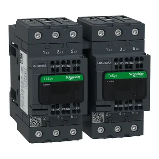 Wendeschützkombination, 3p+1S+1Ö, 18,5kW/400V/AC3 40A, Spule 115V 50/60Hz