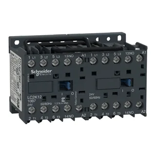 Wendeschützkombination, 3p+1S, 5,5kW/400V/AC3, 12A, Spule 48V 50/60Hz