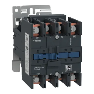 Schneider Electric LP1D400086SW – Schütz TeSys LP1D, 4p (2 NO+2 NC), AC-1 440V 60A, Spule 72 …