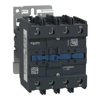 Schneider Electric LP1D80004BD – Leistungsschütz LP1D 4p, Spule 24 V DC