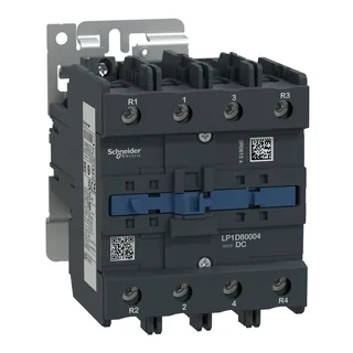 Schneider Electric LP1D80004BW – Leistungsschütz LP1D 4p, Spule 24 V DC