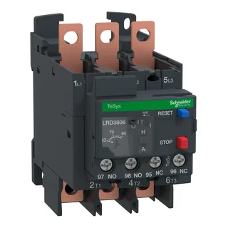 Schneider Electric LRD3806 – Motorschutzrelais 62-80A CL 10A RING