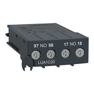 Schneider Electric LUA1C20 – Zusätzlicher Kontaktblock LUA, 1S+1S