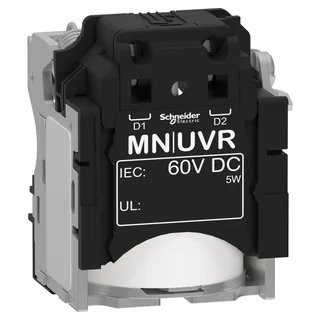 Schneider Electric LV429403 – Unterspannungsauslöserer MN 60 V DC für ComPact NSX
