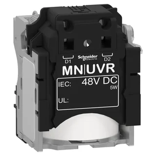 Schneider Electric LV429412 – Unterspannungsauslöser 48V DC für Leistungsschalter ComPact…