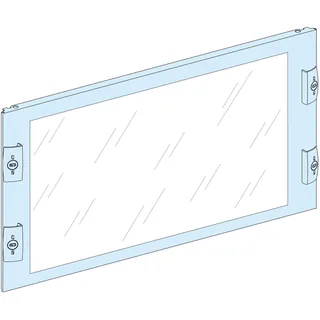 Schneider Electric LVS03345 – PrismaSeT-P, Frontplatte, mit Sichtfenster,Breite=650mm,Höh…