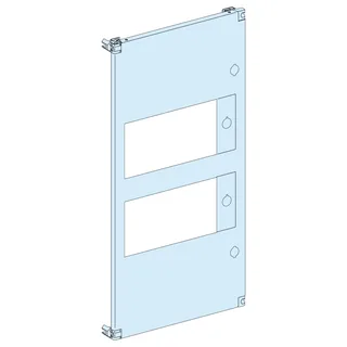 Schneider Electric LVS03723 – PrismaSeT-P, Frontplatte, 3x 72x72mm + 2x 96x96mm Ausschnit…