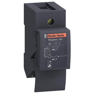 Schneider Electric LVS04031 – PrismaSeT-P, Linergy DX, Verteilerblock, 1polig,160A,Breite…