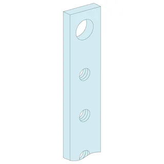 Schneider Electric LVS04172 – PrismaSeT-P, Linergy BS, Kupfersammelschienen, mit Gewindeb…