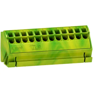 Schneider Electric LVS04214 – PrismaSeT-P, Linergy TB, Erdungsblock, 12x4mm²,Länge=75mm,(…