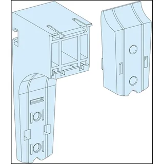 Schneider Electric LVS04256 – PrismaSeT-P, Kabelkanalträger, horizontal,einstellbar,(10St…