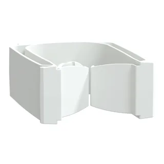 Schneider Electric LVS04262 – PrismaSeT-P, Kabelklammer, vertikal,(12Stück)