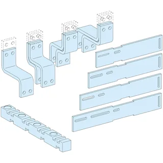 Schneider Electric LVS04488 – PrismaSeT-P, Verbindung, ComPacT NS1600 4polig,Festeinbau,v…