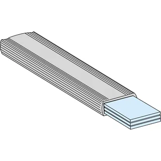 Schneider Electric LVS04743 – PrismaSeT-P, flexibles Kupferband, isoliert,20x3mm,maximale…