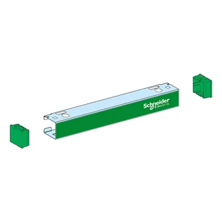 Schneider Electric LVS08640 – PrismaSeT-P, Designfrontblende, in Farbe Grün, Breite=300mm…