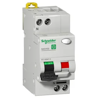 Schneider Electric M9D11610 – Multi 9 OEM FI/LS N40 Vigi 1-polig+N 10A C 30mA Typ AC