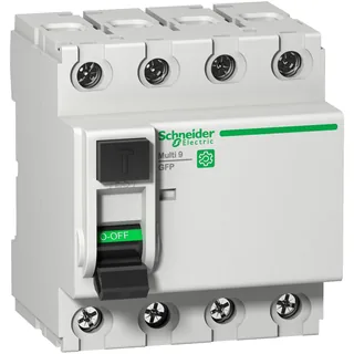 Schneider Electric M9R12463 – Multi 9 OEM GFP (FI) 4-polig 63A 86mA Typ A-SI 480Y/277V UL…