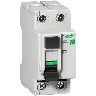 Schneider Electric M9R81225 – Multi 9 OEM GFP (FI) 2-polig 25A 26mA Typ A-SI 120/240V UL1…