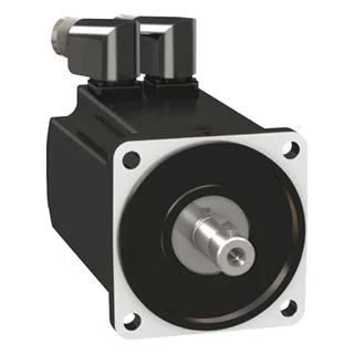 AC-Servomotor, 100mm, 3,4Nm, 1Stack, glatte Welle, SinCos Singleturn16, M23/M23 gewinkelt, IP65/IP65