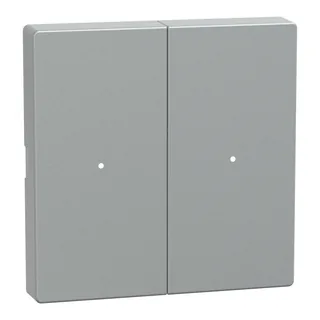 Schneider Electric MTN625260 – Wippen für Tastermodul 2fach, aluminium, System M