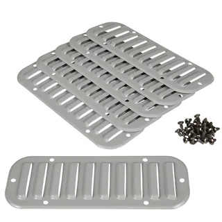 Schneider Electric NSYCAG180X62M – Metall-Ausgangsgitter, Ausschnitt 180x62mm, Außenabmessunge…