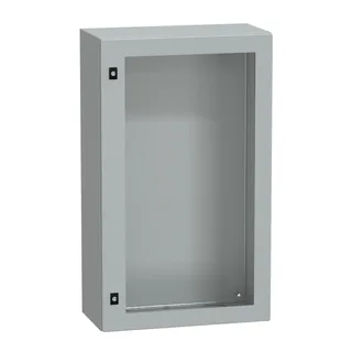 PanelSeT CRN Sichttür ohne Montageplatte, H1000xB600xT300 IP66 IK08 RAL7035
