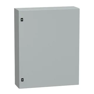 Spacial CRN einfache Tür ohne Montageplatte, H1000xW800xD250 IP66 IK10 RAL7035