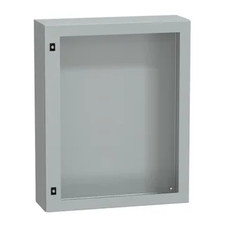 Spacial CRN Sichttür ohne Montageplatte, H1000xW800xD250 IP66 IK08 RAL7035