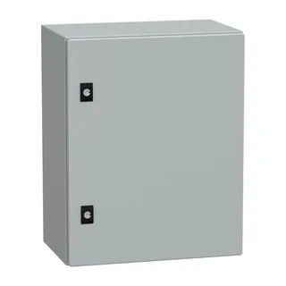 Spacial CRN einfache Tür ohne Montageplatte, H500xW400xD250 IP66 IK10 RAL7035