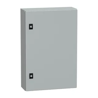 Spacial CRN einfache Tür ohne Montageplatte, H600xW400xD150 IP66 IK10 RAL7035